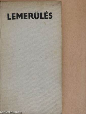 Lemerülés