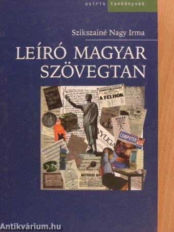 Leíró magyar szövegtan