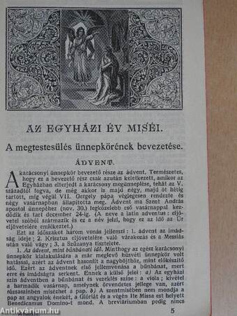 Magyar-Latin misszále