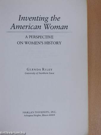 Inventing the American Woman