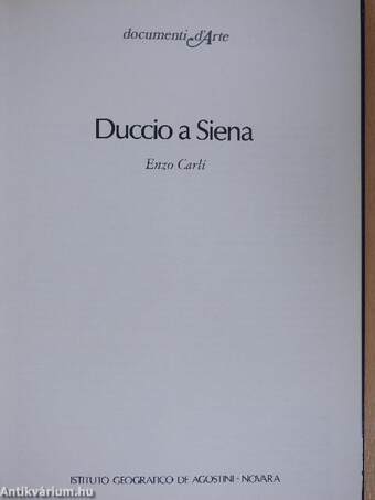 Duccio a Siena