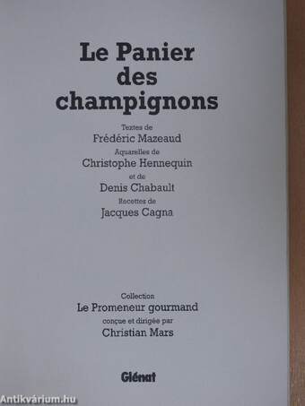 Le Panier des champignons