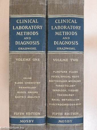 Clinical Laboratory Methods and Diagnosis I-II.