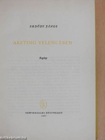 Aretino Velencében