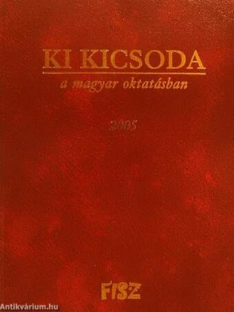 Ki kicsoda a magyar oktatásban