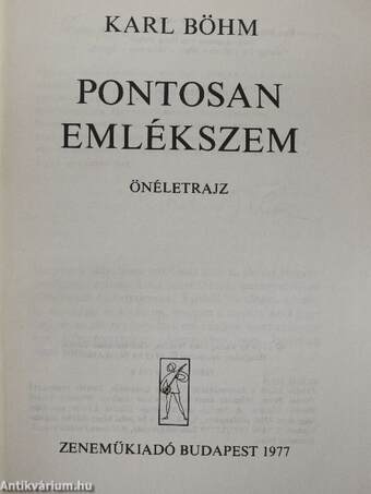 Pontosan emlékszem