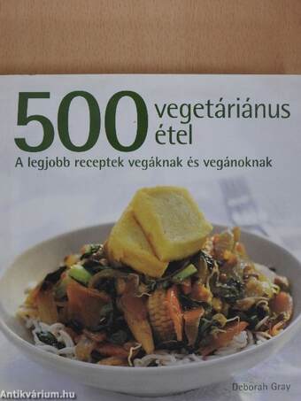 500 vegetáriánus étel