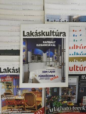 Lakáskultúra 1996-1999., 2017., 2019., 2020. (vegyes számok) (25 db)