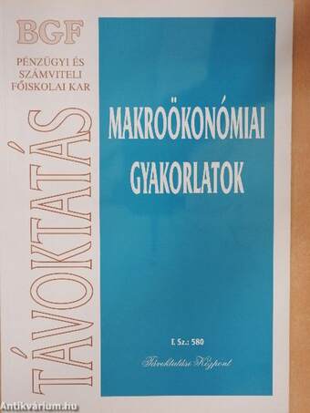 Makroökonómiai gyakorlatok