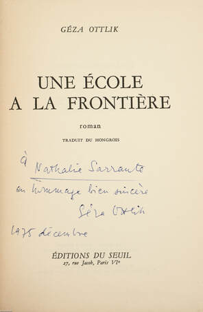 Une école á la frontiére