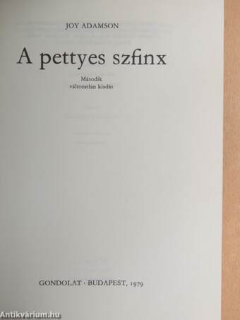 A pettyes szfinx