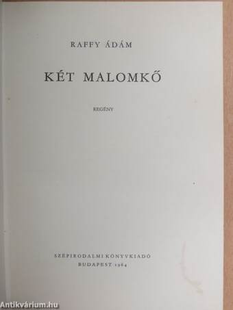 Két malomkő