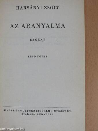 Az aranyalma I-II.