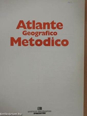 Atlante Geografico Metodico