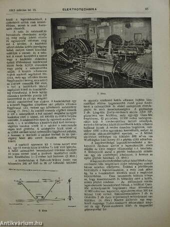 Elektrotechnika 1913. (nem teljes évfolyam)