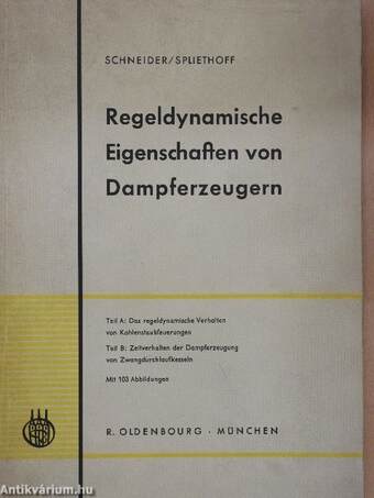 Regeldynamische Eigenschaften von Dampferzeugern