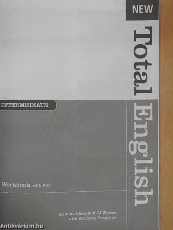 New Total English - Intermediate - Students' Book/Workbook with Key - 2 db CD-vel