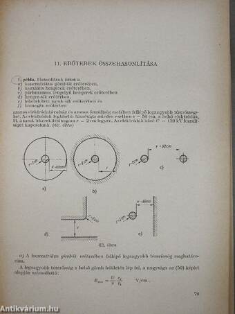 Nagyfeszültségű technika példatár