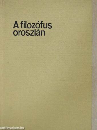 A filozófus oroszlán