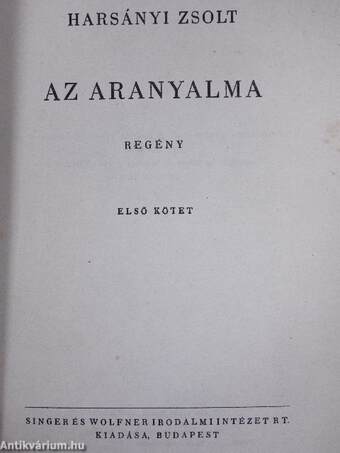 Az aranyalma I-II.