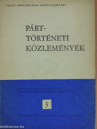 Párttörténeti Közlemények 1978/3.