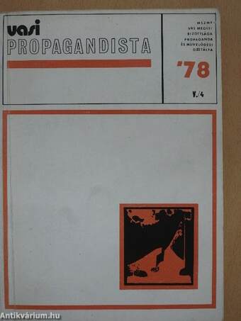 Vasi propagandista 1978/4.