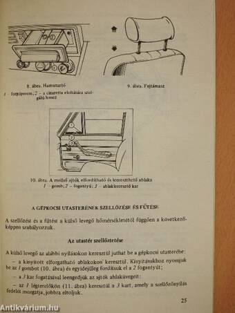 VAZ-2106, 21061, 21062, 21063, 21064, 21066 típusú személygépkocsik üzemeltetési utasítása