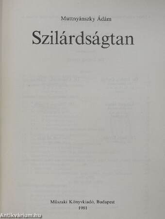 Szilárdságtan