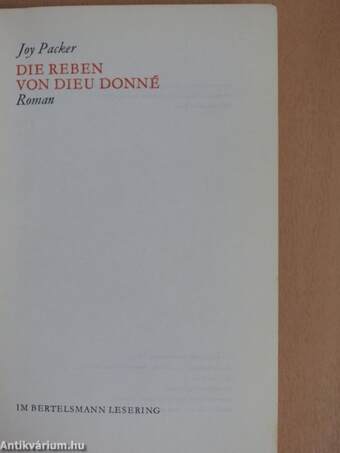 Die Reben von Dieu Donné