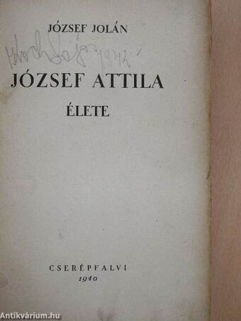 József Attila élete