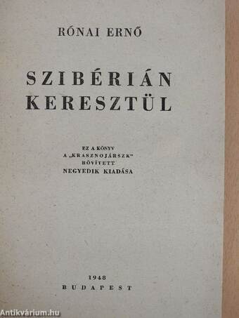 Szibérián keresztül