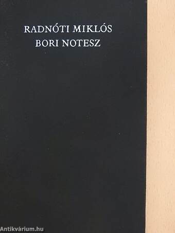 Bori notesz