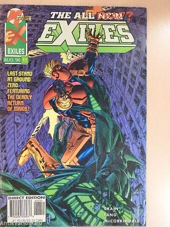 The all New Exiles August 1996