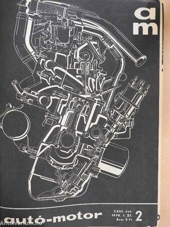 Autó-Motor 1970. (nem teljes évfolyam)