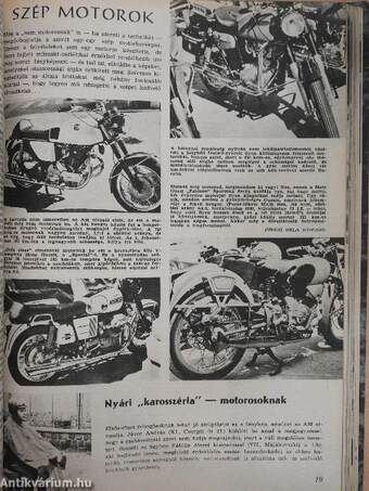 Autó-Motor 1970. (nem teljes évfolyam)