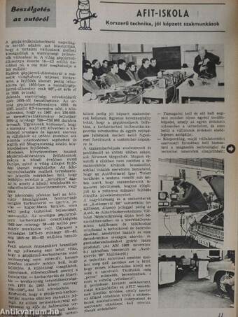 Autó-Motor 1970. (nem teljes évfolyam)