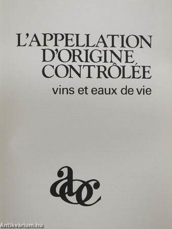 L'appellation d'origine controlée