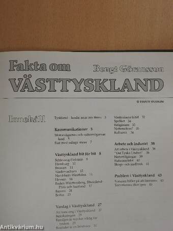 Fakta om Västtyskland