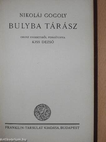 Bulyba Tárász