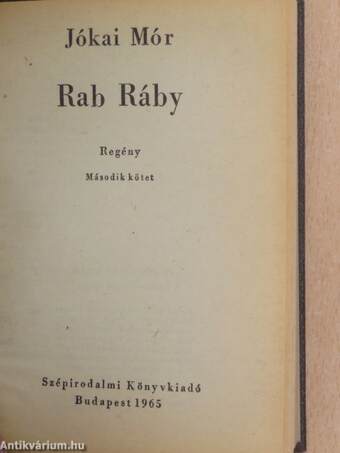 Rab Ráby I-II.