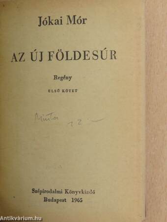 Az új földesúr I-II.