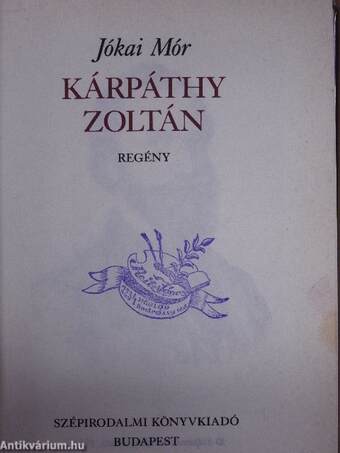 Kárpáthy Zoltán