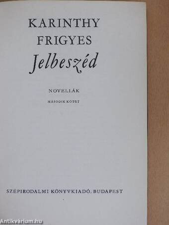 Jelbeszéd 2. (töredék)