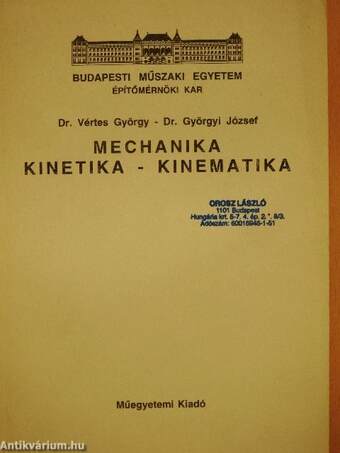 Mechanika, kinetika-kinematika