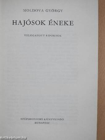 Hajósok éneke