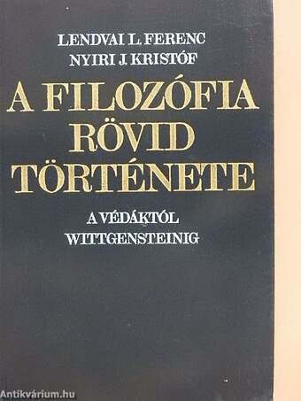 A filozófia rövid története