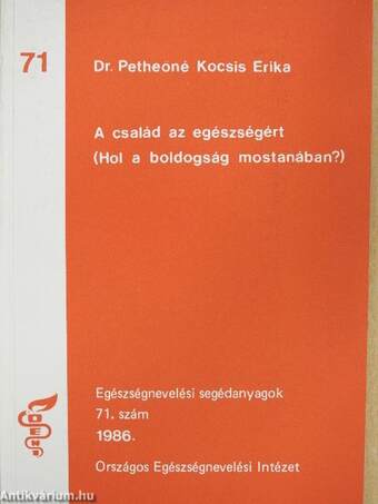 A család az egészségért