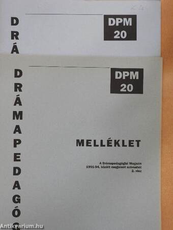 Drámapedagógiai Magazin 20/1-2.