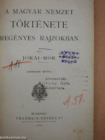 A magyar nemzet története regényes rajzokban III.