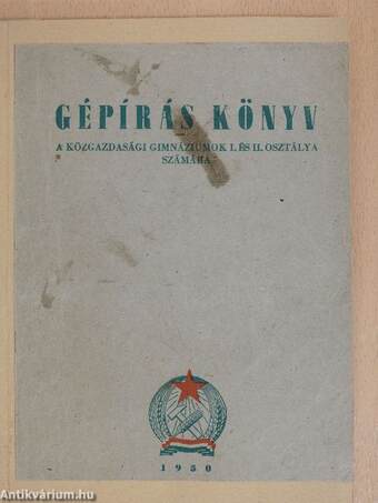 Gépírás könyv